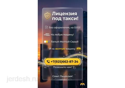 ЛИЦЕНЗИЯ без ип Путевой лист Автосервис и оклейка: фото 1