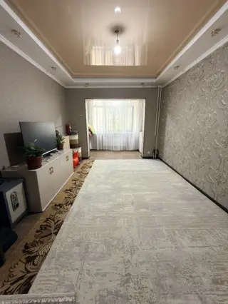 3 комнаты, 62 м², Центральная мечеть 105 серия, 2 этаж, Евроремонт