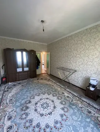2 комнаты, 55 м², Аламедин-1 мкр 105 серия, 4 этаж, Косметический ремонт