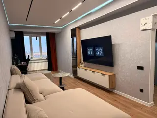 2 комнаты, 62 м², Кок-Жар ж/м Элитка, 9 этаж, Дизайнерский ремонт