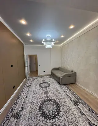 1 комната, 46 м², Аламедин-1 мкр Элитка, 2 этаж, Евроремонт