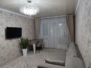 2 комнаты, 43 м², Центральная мечеть 104 серия, 1 этаж, Евроремонт